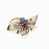 60s Charles Reiss Co. 1/20th 12k gf Burst Brooch