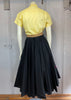 1950s Margie Webb Garden Time Swing Skirt       W26