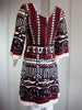 60s Cole Batik Canvas Mini Dress       S/M