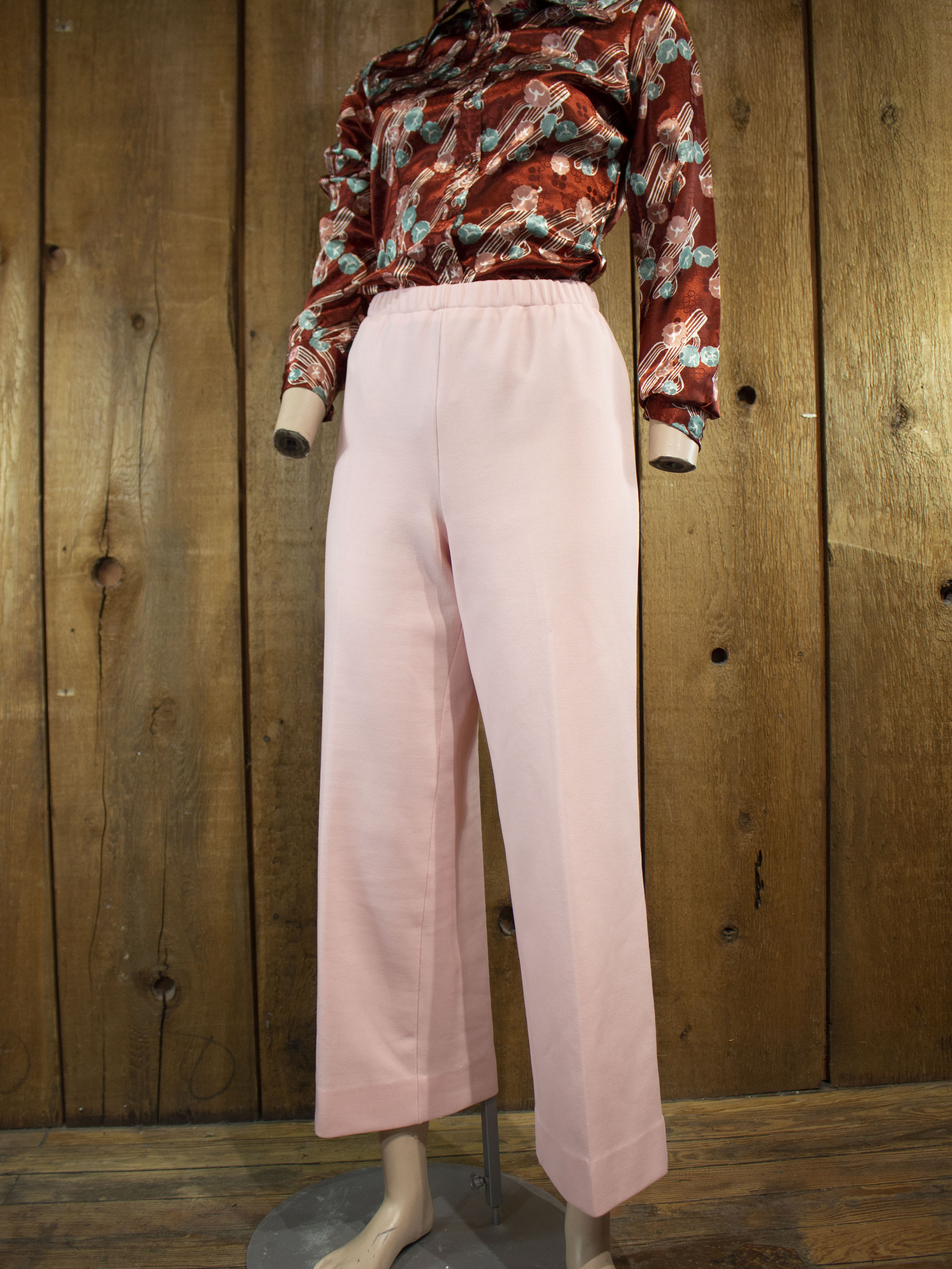 70s James Kenrob Flamingo Pink Pant Suit M – Maude Vintage